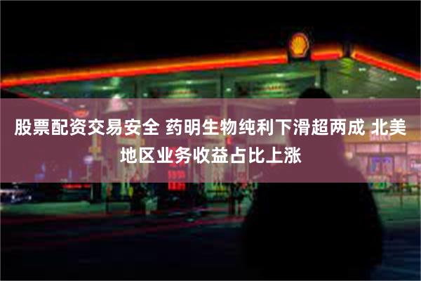 股票配资交易安全 药明生物纯利下滑超两成 北美地区业务收益占比上涨