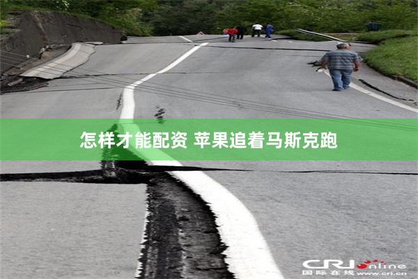 怎样才能配资 苹果追着马斯克跑