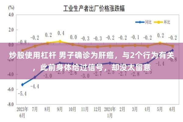 炒股使用杠杆 男子确诊为肝癌，与2个行为有关，此前身体给过信号，却没太留意